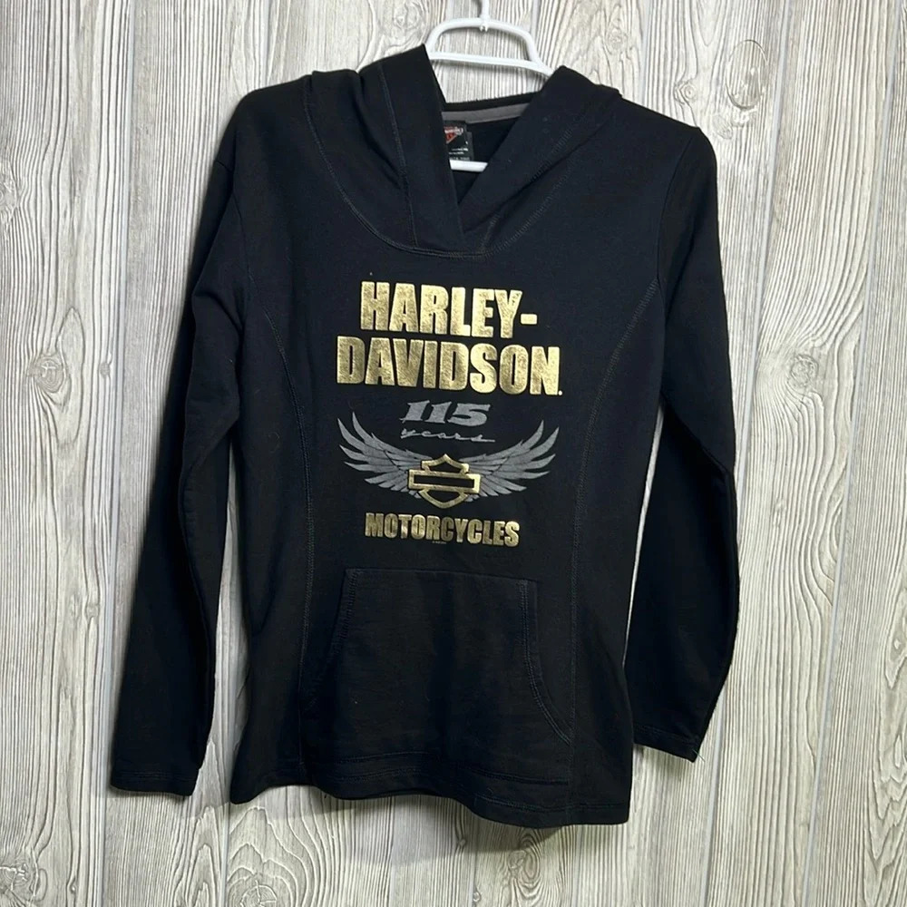 Harley-Davidson Women's 115th Anniversary Pullover Hoodie Size Medium